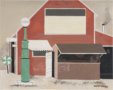 View full screen - View 1 of Lot 504. Roy's Gas Station.