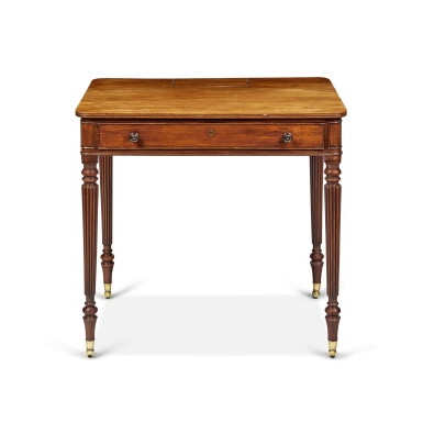 View full screen - View 1 of Lot 1793. A Regency Mahogany Chamber Table Attributed to Gillows, Circa 1810.