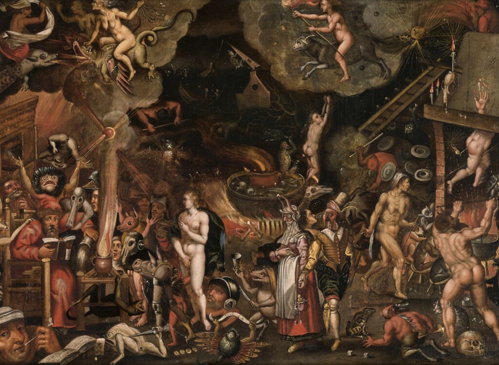 Andries van Baseroy the Younger — Faust's condemnation to Hell