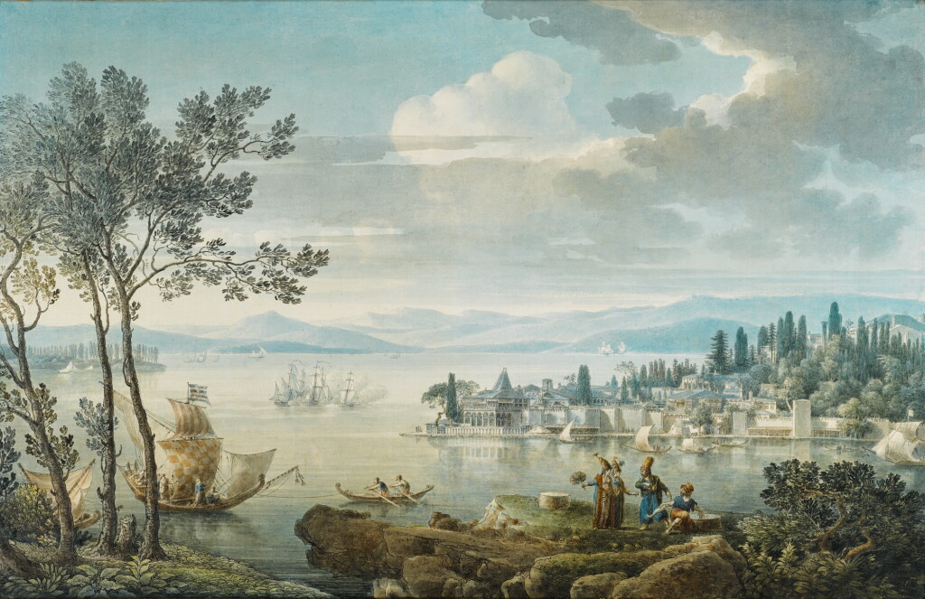 View full screen - View 1 of Lot 74. View of Constantinople.