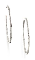 PAIR OF DIAMOND EARRINGS, CARTIER