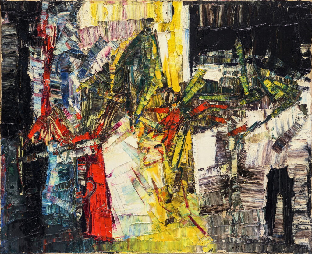 View full screen - View 1 of Lot 44. Jean-Paul Riopelle 讓 · 保羅 · 里奧佩勒 | Untitled 無題.