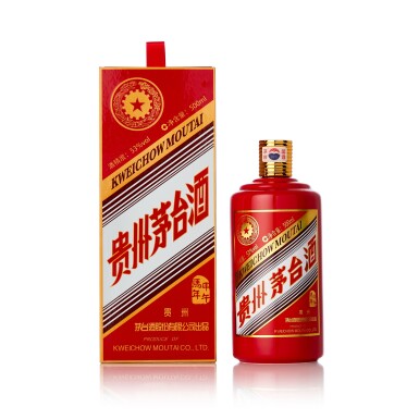 View full screen - View 1 of Lot 5086. 2014年產"五星牌"貴州茅台酒馬年生肖 Kweichow Moutai Five Star Year of the Horse 2014 (1 BT50).
