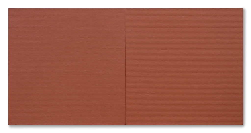View full screen - View 1 of Lot 106. Red Diptych.