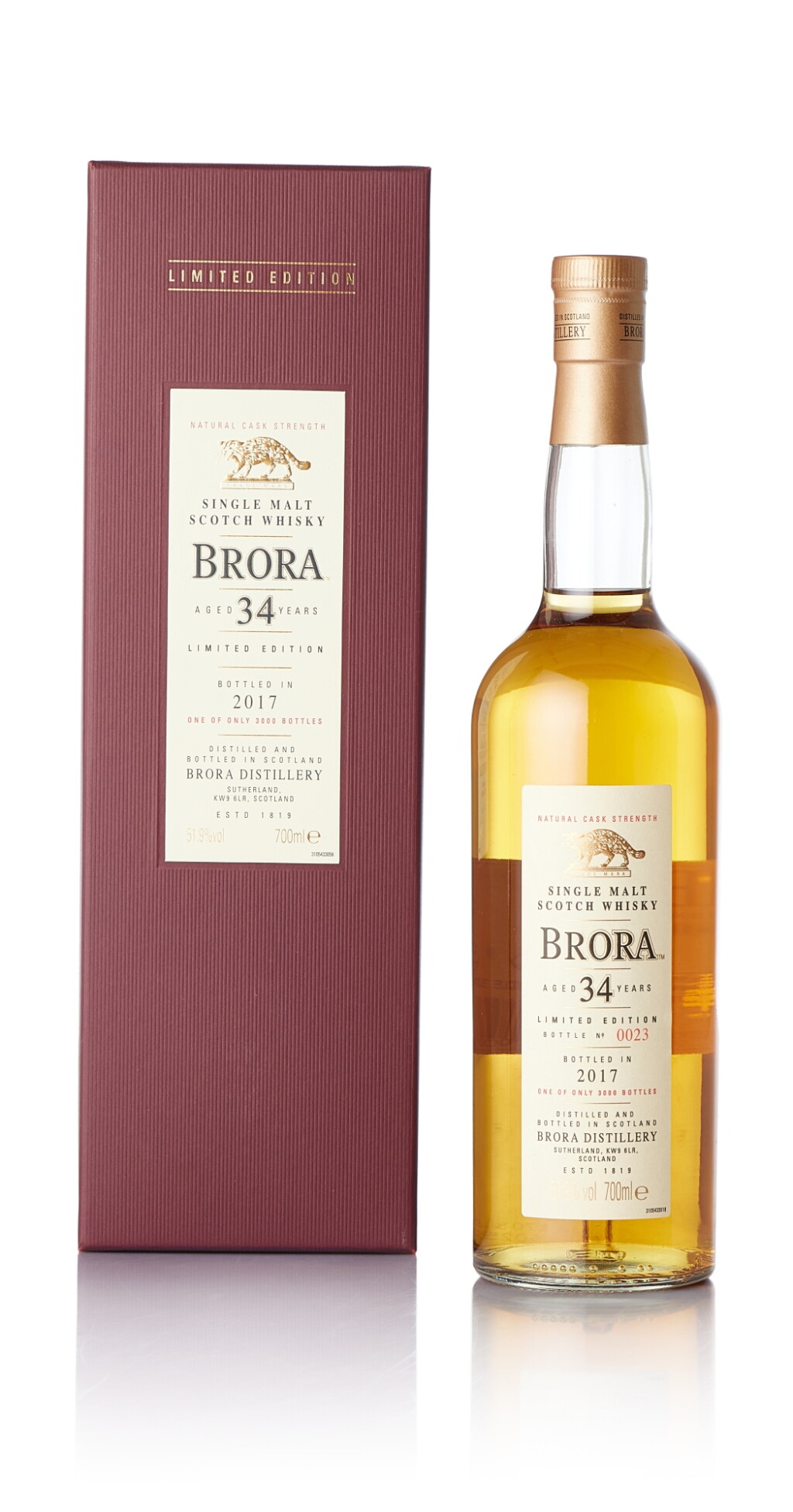View full screen - View 1 of Lot 6600. Brora 16th Annual Release 34 Year Old 51.9 abv 1982 (1 BT70).