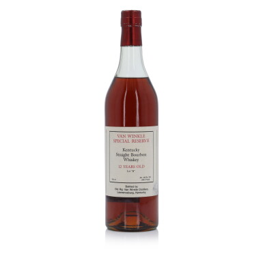 View full screen - View 1 of Lot 340. Van Winkle 12 Year Old Special Reserve Lot "B" 90.4 Proof NV (1 Bottle 75cl).