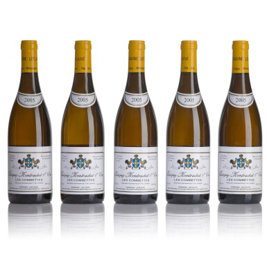 View full screen - View 1 of Lot 552. Puligny Montrachet, Les Combettes 2005 Domaine Leflaive (10 BT).