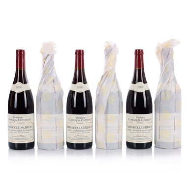 View full screen - View 1 of Lot 333. Chambolle Musigny, Derrière la Grange 2009 J. Confuron-Cotetidot (6 BT).
