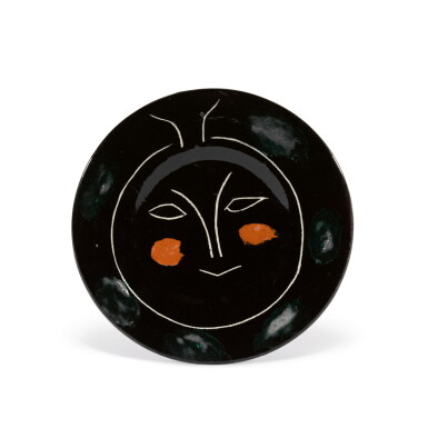 View full screen - View 1 of Lot 118. PABLO PICASSO | SERVICE VISAGE NOIR (A. R. 45).