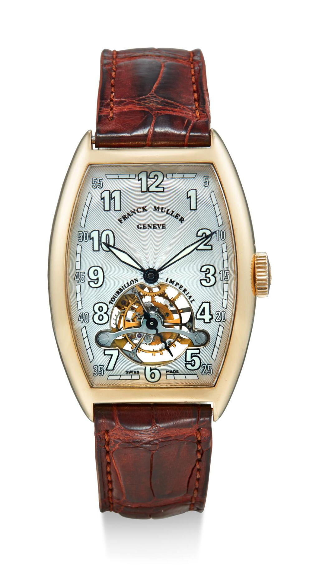 View full screen - View 1 of Lot 8027. FRANCK MULLER | IMPERIAL TOURBILLON, REFERENCE 5850 T, A YELLOW GOLD TOURBILLON WRISTWATCH, CIRCA 2005 .