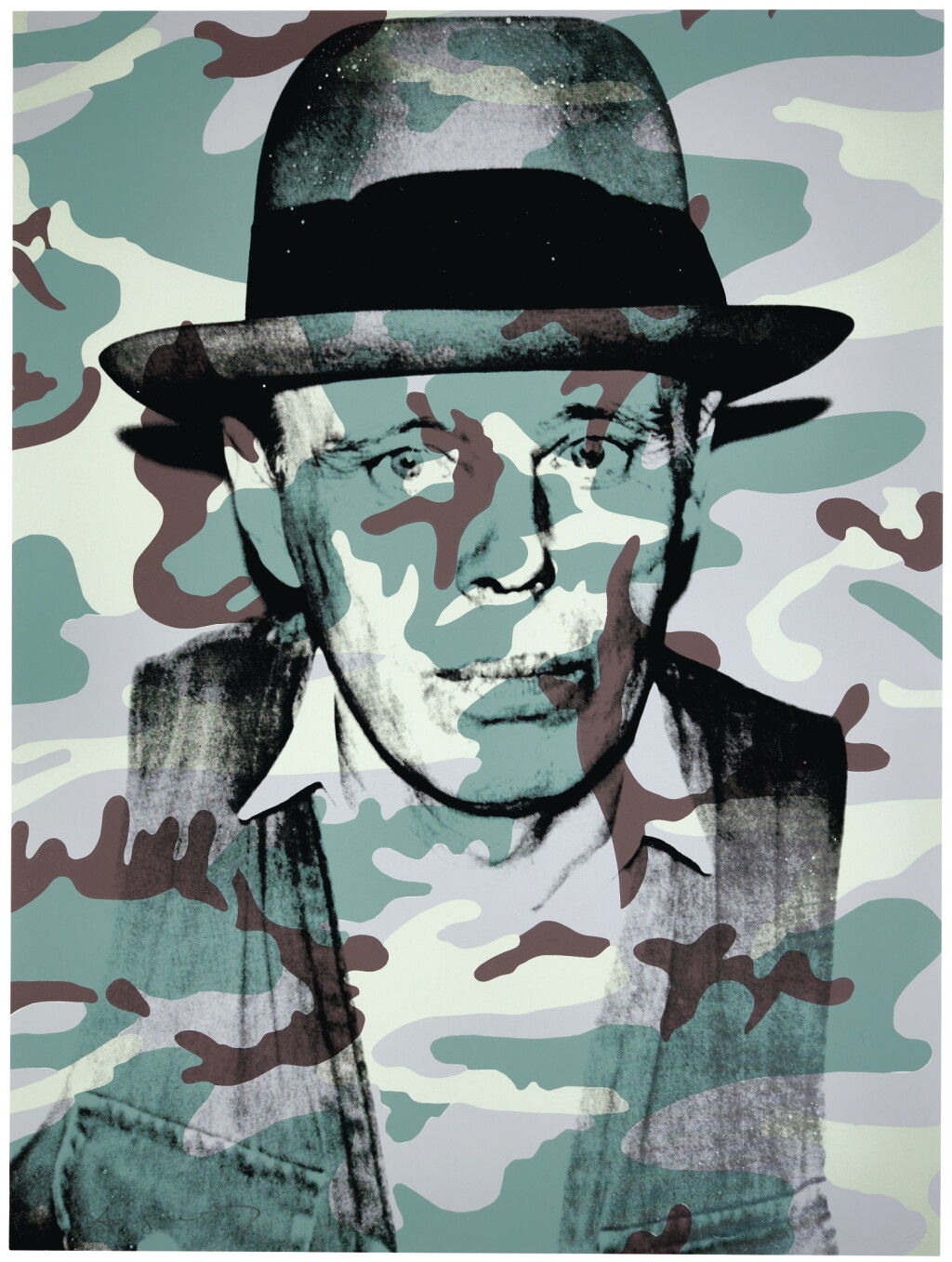 View full screen - View 1 of Lot 186. ANDY WARHOL | JOSEPH BEUYS IN MEMORIAM (F. & S. II.371).