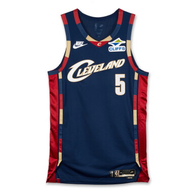 View full screen - View 1 of Lot 23. Sam Merrill Cleveland Cavaliers 2026 NBA Playoffs Eastern Conference Round 1 Game Worn Classic Edition Jersey | Game 1 | Matched to 2 Games .