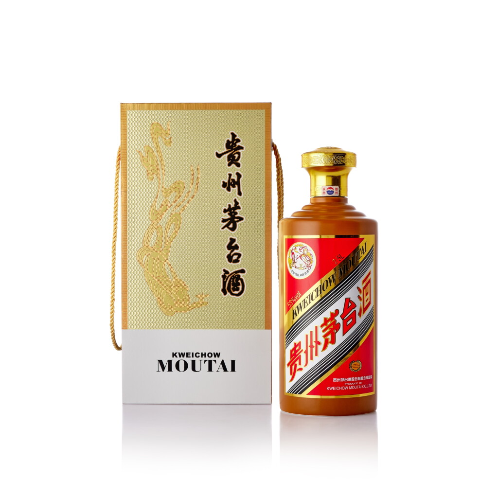 View full screen - View 1 of Lot 6934. 2021年產“飛天牌”貴州茅台-金桂葉 Kweichow Moutai Flying Fairy Jinguiye 2021 (1 POT).