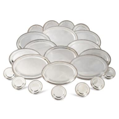 View full screen - View 1 of Lot 506. An American Silver Dinner Service, Tiffany & Co., New York, Circa 1925.