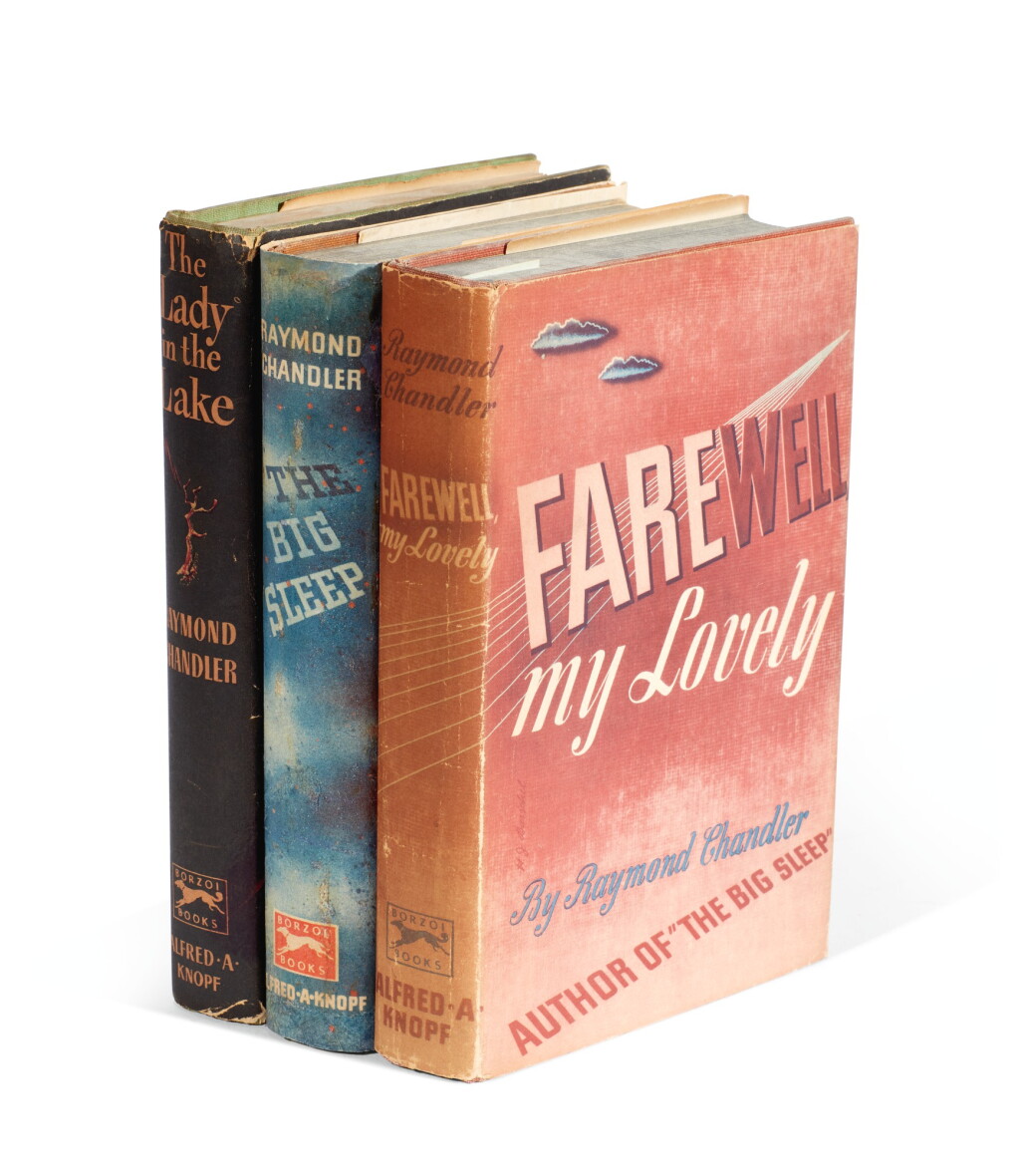 View full screen - View 1 of Lot 145. CHANDLER | Three first editions, 1939-1943.