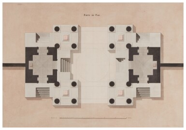 View full screen - View 1 of Lot 429. Design for a Park Gate.