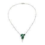 ‘Ballet Precieux’ Unique Emerald and Diamond Necklace | 梵克雅寶 | ‘Ballet Precieux’ 祖母綠 配 鑽石 項鏈