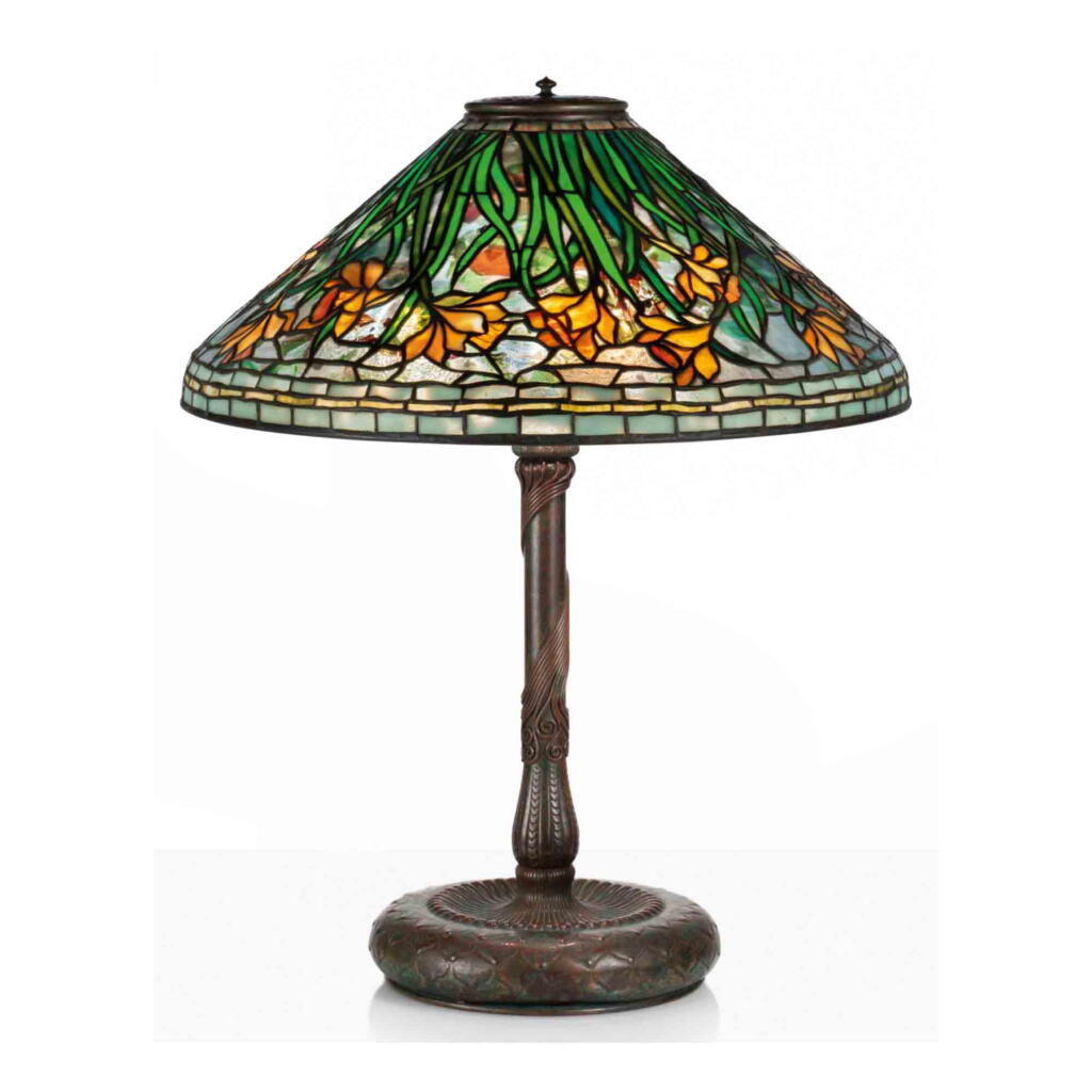 View full screen - View 1 of Lot 7. "Daffodil" Table Lamp.