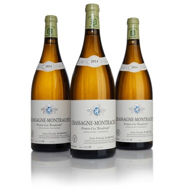 View full screen - View 1 of Lot 149. Chassagne Montrachet, Boudriotte 2014 Domaine Ramonet (3 MAG).