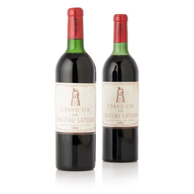 View full screen - View 1 of Lot 8706. Château Latour 1966 (3 BT).