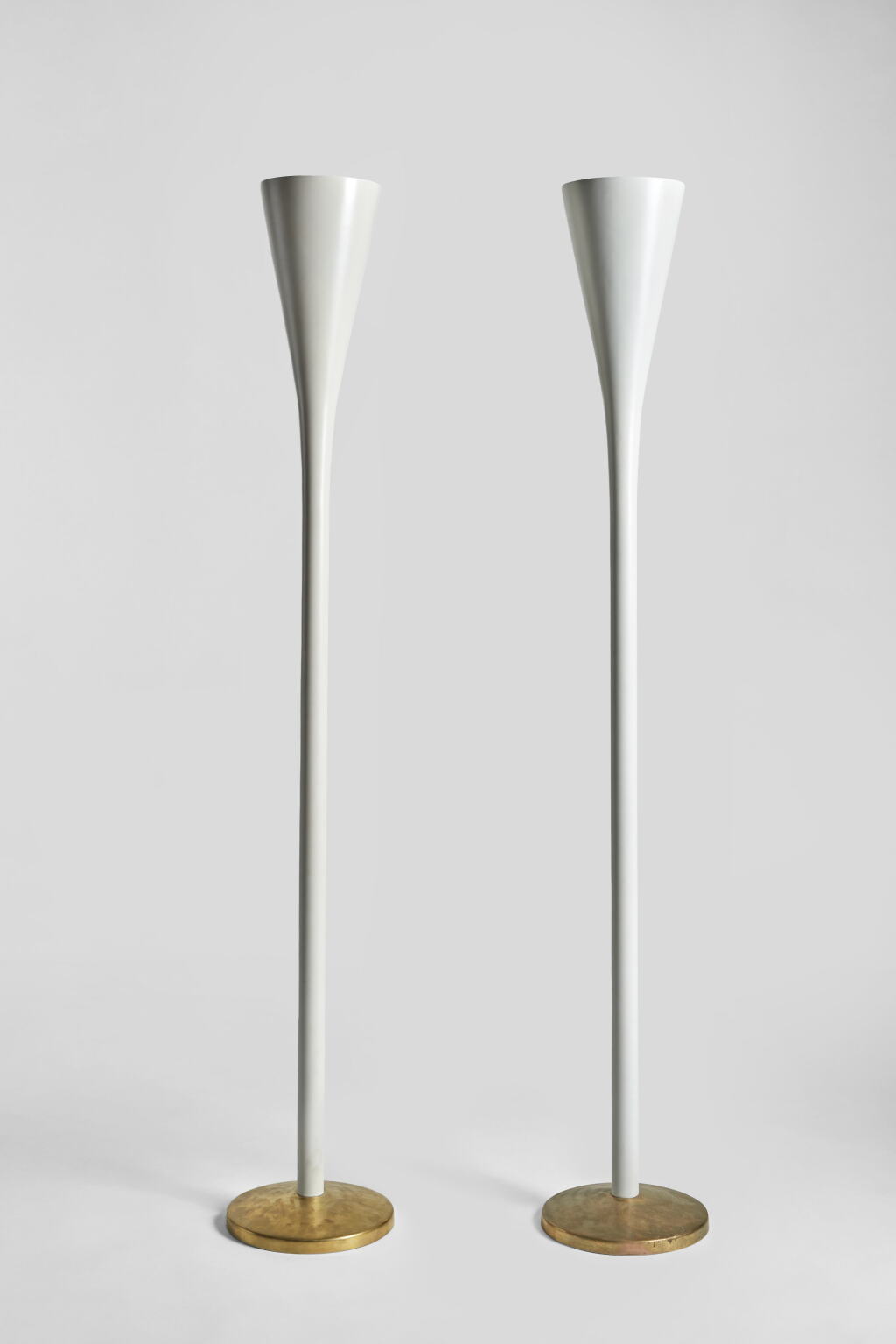 View full screen - View 1 of Lot 413. Pair of "Luminator" Floor Lamps.