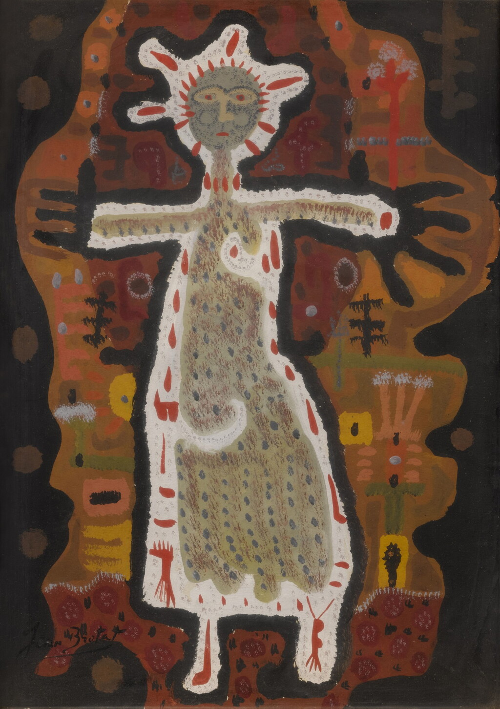 View full screen - View 1 of Lot 3. Untitled (Figure).