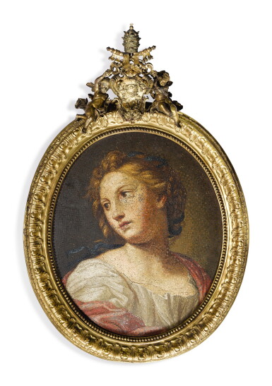View full screen - View 1 of Lot 814. portrait of a woman.