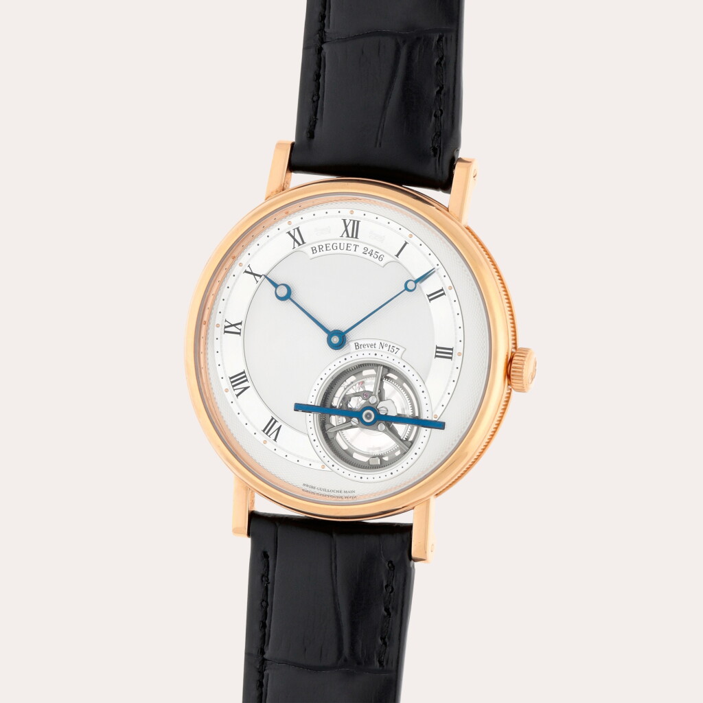 View full screen - View 1 of Lot 146. Classique Tourbillon Extra-Plat Anniversaire, Reference 5365 | A limited edition pink gold tourbillon wristwatch | Circa 2021.
