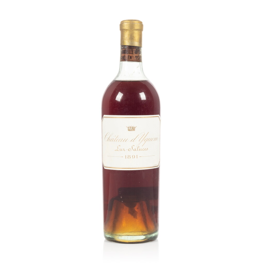 View full screen - View 1 of Lot 369. Château d'Yquem 1891 (1 BT).