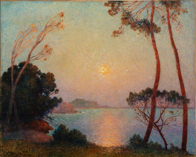 View full screen - View 1 of Lot 370. Coucher de soleil.