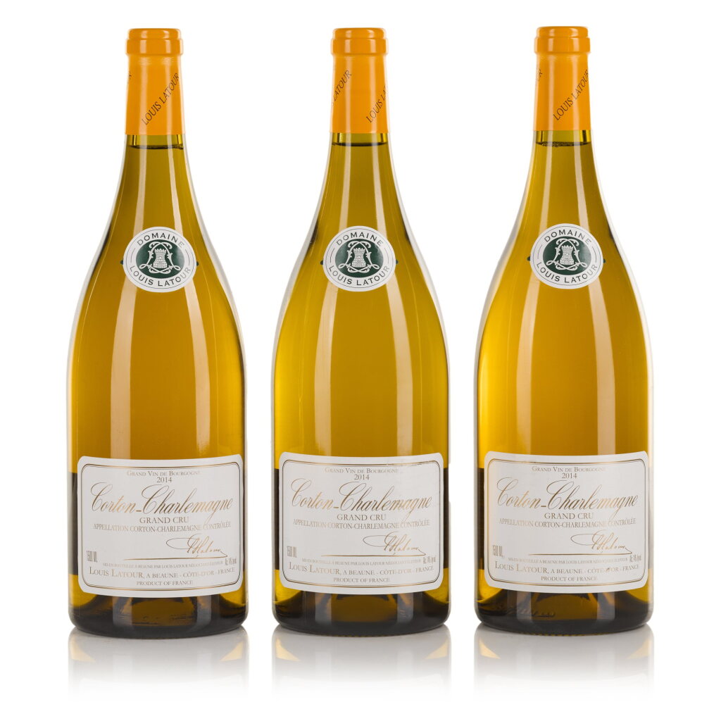 View full screen - View 1 of Lot 322. Corton Charlemagne 2014 Louis Latour (3 MAG).