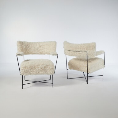View full screen - View 1 of Lot 22. Pair of Armchairs.