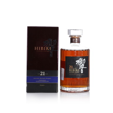 View full screen - View 1 of Lot 44. Hibiki 21 Year Old 43.0 abv NV (1 BT 70cl).