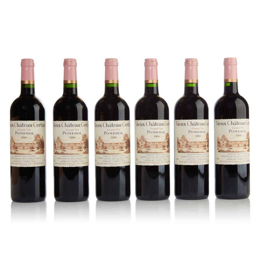 View full screen - View 1 of Lot 219. Vieux Château Certan 2004 (12 BT).