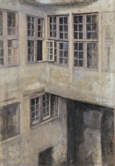 View full screen - View 1 of Lot 5. VILHELM HAMMERSHØI | THE COURTYARD, STRANDGADE 30.