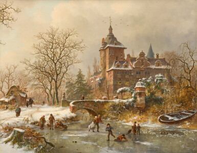 View full screen - View 1 of Lot 71. Winter Landscape.