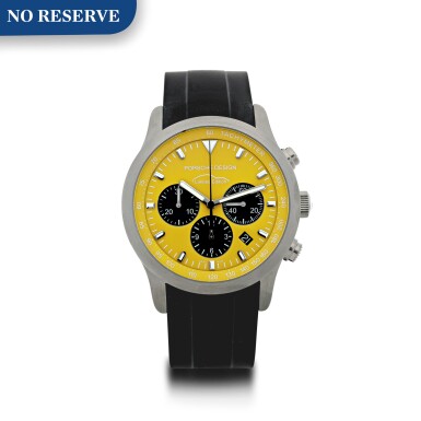 View full screen - View 1 of Lot 1. PORSCHE DESIGN | REFERENCE 6612.11/1 'PTC 911' A LIMITED EDITION TITANIUM AUTOMATIC CHRONOGRAPH WRISTWATCH WITH DATE, CIRCA 2006.