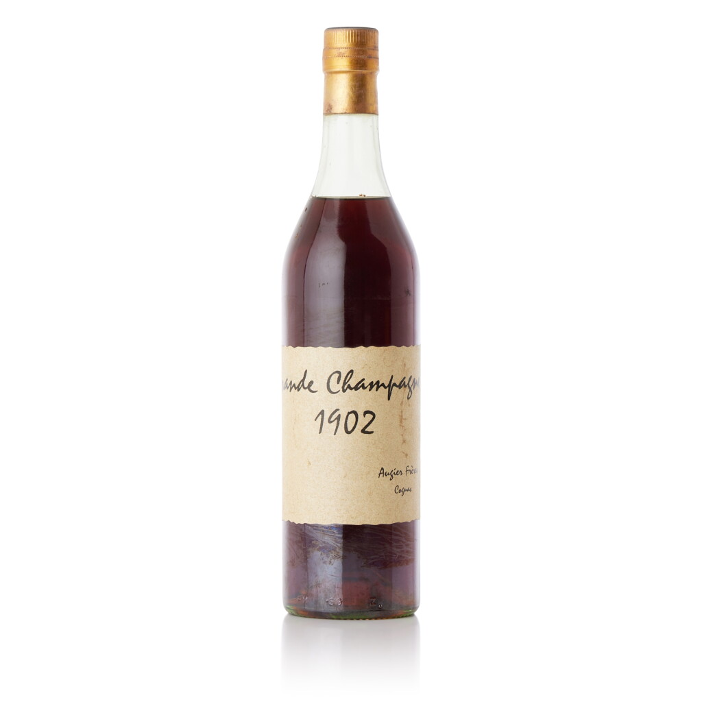 View full screen - View 1 of Lot 6658. Augier Freres 1902 Vintage Grande Champagne Cognac 1902 (1 BT70).