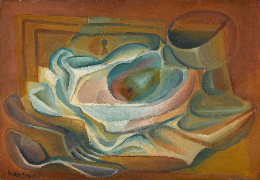 View full screen - View 1 of Lot 27. JUAN GRIS | FOURCHETTE ET CUILLIÈRE.