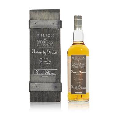 View full screen - View 1 of Lot 270. Port Ellen Wilson & Morgan 27 Year Old 61.3 abv 1982 (1 BT70).