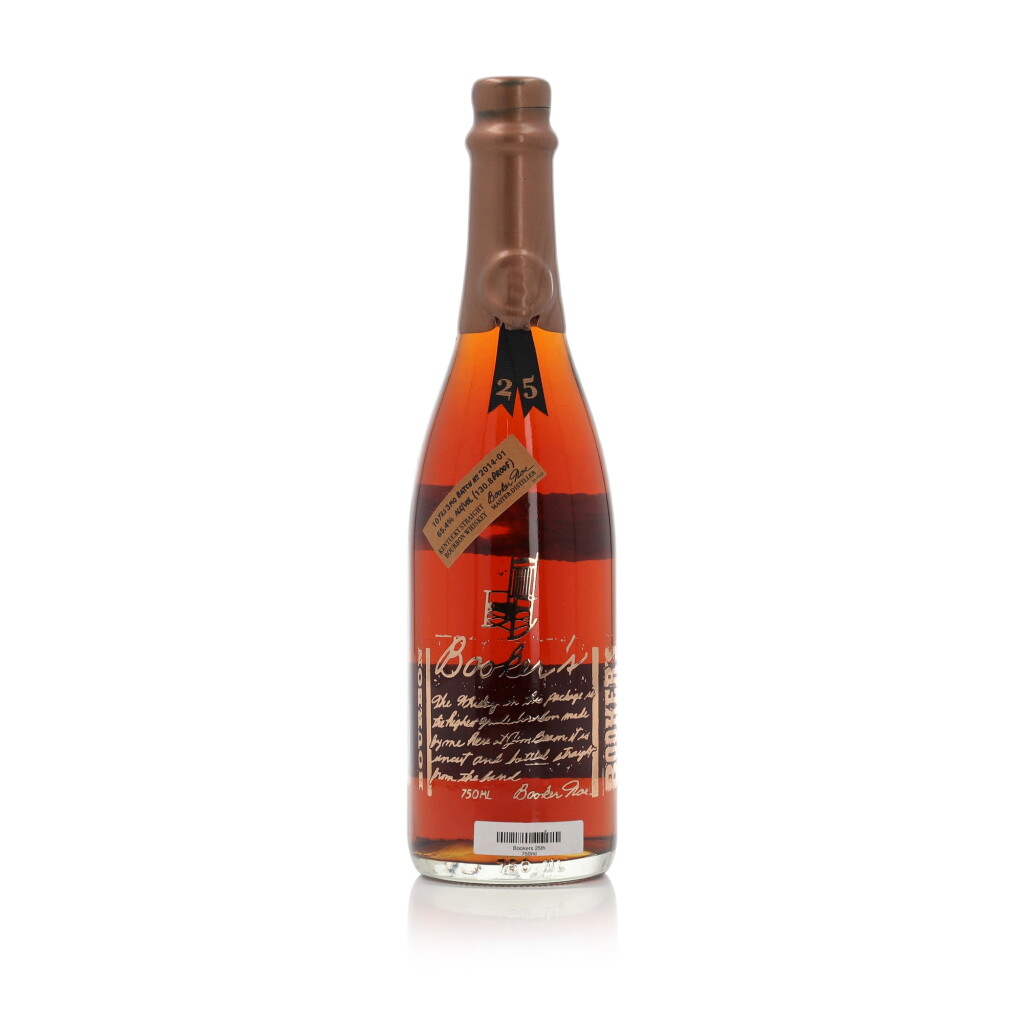 View full screen - View 1 of Lot 156. Booker's Small Batch 25th Anniversary Edition 130.8 Proof NV (1 BT 75cl).