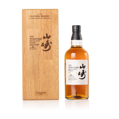View full screen - View 1 of Lot 4. The Yamazaki 18 Year Old Mizunara Cask 48.0 abv NV (1 BT 70cl).