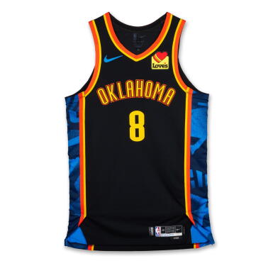View full screen - View 1 of Lot 3. Jalen Williams Oklahoma City Thunder 2024-2025 Game Worn City Edition Jersey | 2025 NBA Champion | 3rd Team All-NBA.