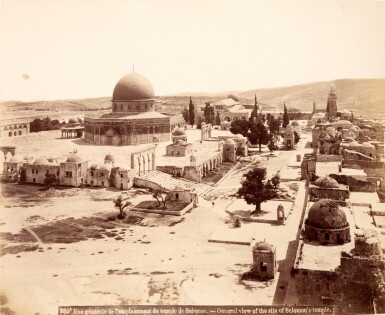 View full screen - View 1 of Lot 97. Palestine—Bonfils | Album of photographs of the Holy Land, circa. 1880s.