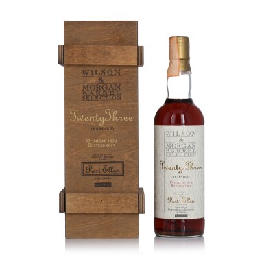 View full screen - View 1 of Lot 222. Port Ellen Wilson & Morgan 23 Year Old 46.0 abv 1979 (1 BT 7.
