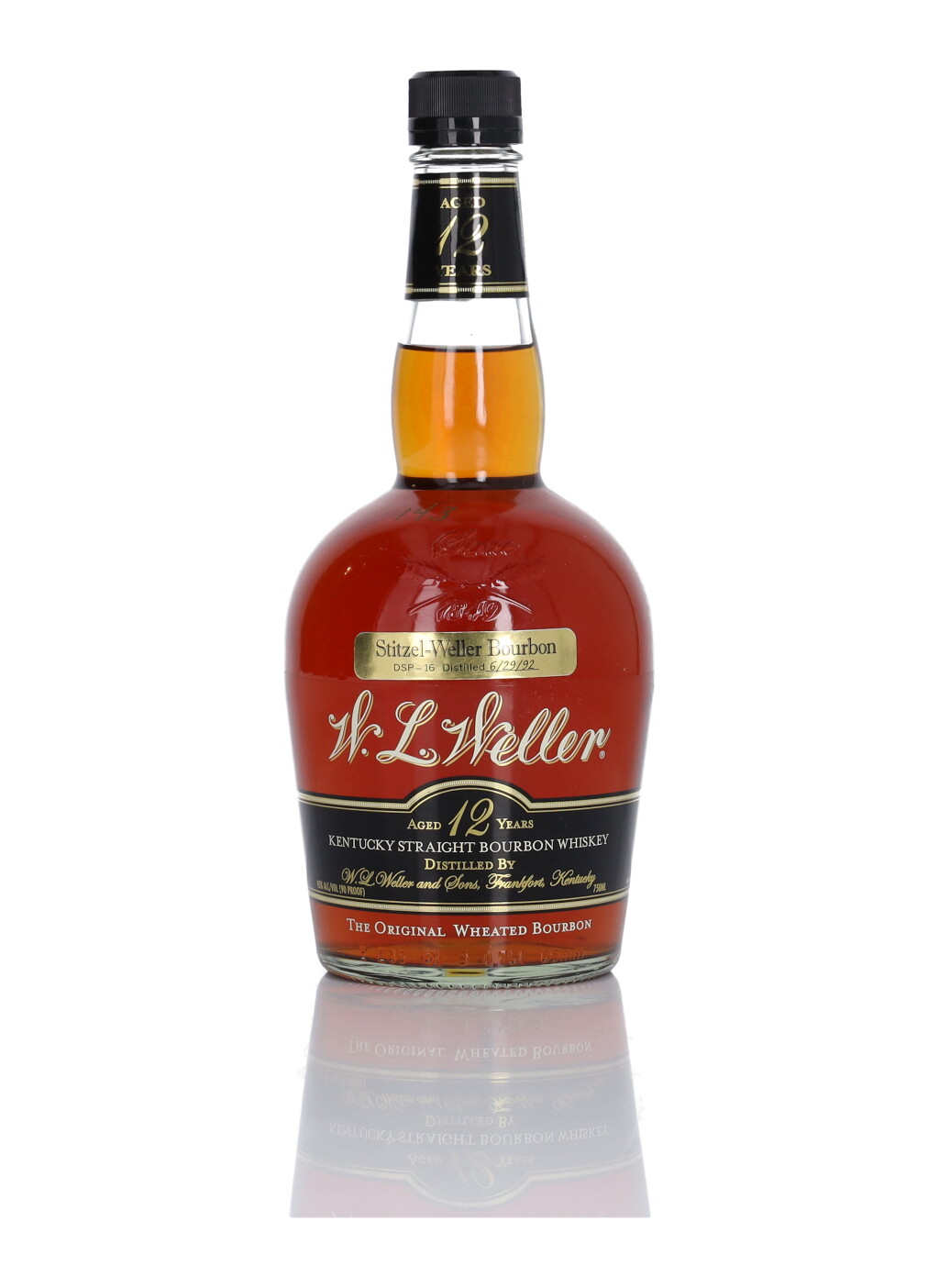 View full screen - View 1 of Lot 310. W.L Weller 12 Year Old Single Barrel 90 Proof 1992 (1 Bottle 75cl).
