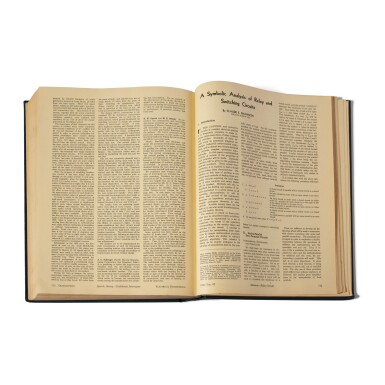 View full screen - View 1 of Lot 33. Claude Shannon.