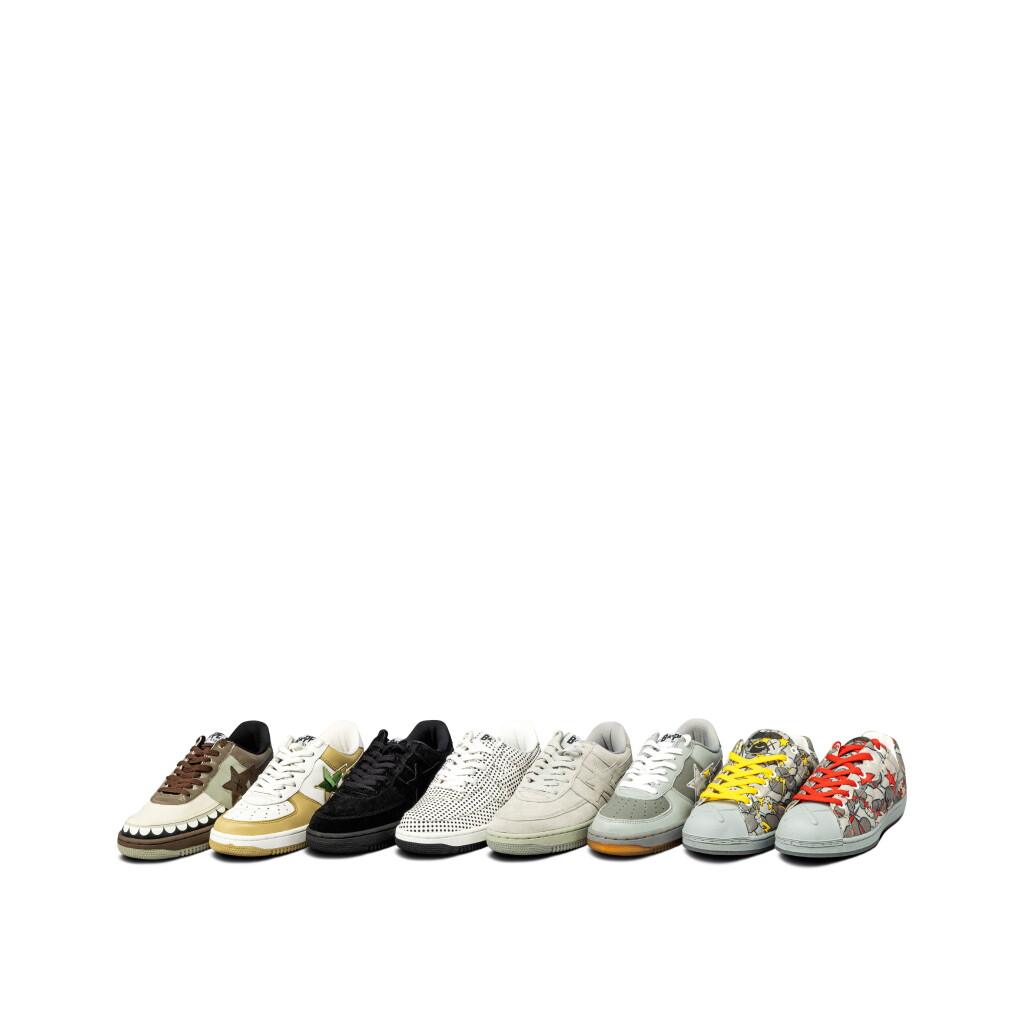 View full screen - View 1 of Lot 110. BAPE x KAWS.