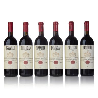 View full screen - View 1 of Lot 393. Tignanello 2010 (6 BT).