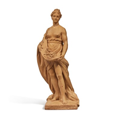 View full screen - View 1 of Lot 164. A Louis XVI Figure of Flora, by François Lucas.